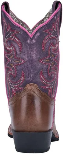 Miniatura 3 de Dan Post Niños Niños Rascal Square Toe Casual Botas Mid Calf - Marrón