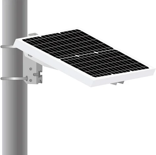 Miniatura 2 de Newpowa Soporte de montaje ajustable de ángulo universal, poste de brazo único, soportes de pared y tierra hasta 35 W panel solar