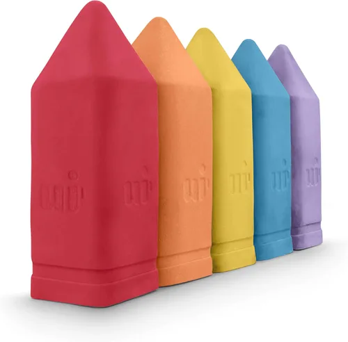 Miniatura 11 de Urban Infant Tiza para acera no tóxica para niños pequeños de 1 a 3 años y niños, tiza gigante lavable para exteriores, original Producto original