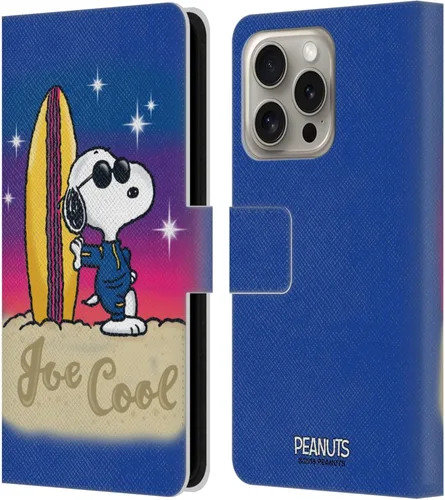 Miniatura 72 de Head Case Designs Funda de piel con licencia oficial de Peanuts Beach Surf Snoopy Boardwalk Airbrush compatible con Apple iPhone 11