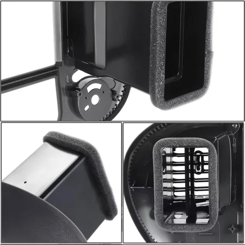 Miniatura 5 de Conjunto de bisel para panel de radio del salpicadero central compatible con Ford F-150 Expedición 97-03 Radio salpicadero central bisel panel