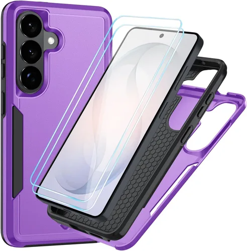 Miniatura 34 de Funda para Samsung Galaxy A15 5G con protector de pantalla HD [protección contra caídas de grado militar] Protección de cuerpo completo resistente a