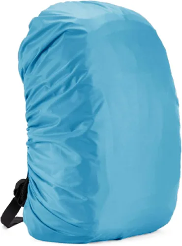 Miniatura 10 de Cubierta impermeable para mochila Silfrae de 30 L a 100 L, cubierta de lluvia para mochila para viajes, escalada, senderismo