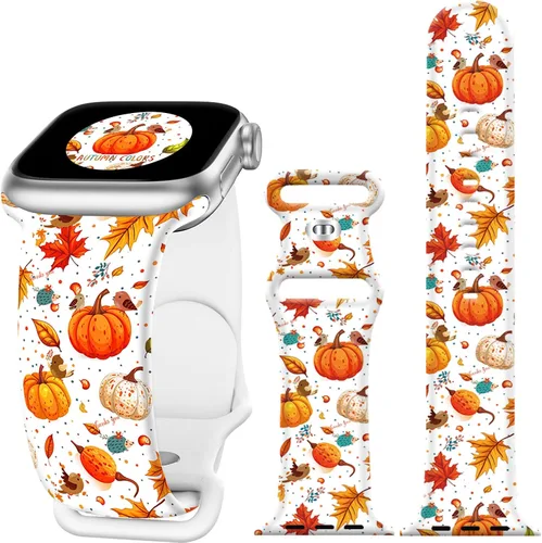 Miniatura 20 de Bandas de reloj de vacaciones compatibles con Apple Watch para mujeres y hombres de 38mm 40mm 41mm 42mm 44mm 45mm 46mm 49mm, para iPhone, iWatch