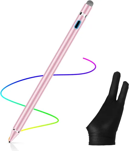 AICase Lápiz óptico para pantallas táctiles, 0.057 in de alta precisión y sensibilidad, lápiz para iPad, punta fina, lápiz digital inteligente