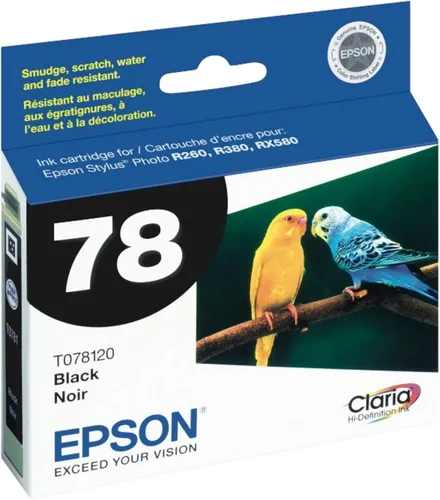 Miniatura 7 de Epson T078120-S Claria Hi-Definition 78 Cartucho de inyección de tinta de capacidad estándar - Negro