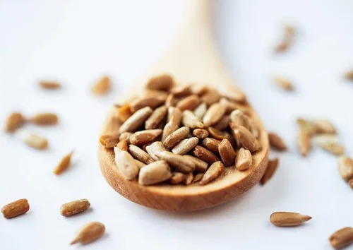 Miniatura 5 de Food to Live Granos de semillas de girasol tostadas en seco con sal del Himalaya, 1 libra - Asados al horno ligeramente salados, sin cáscara