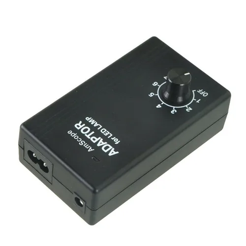 Miniatura 3 de AmScope Luz de anillo de microscopio LED-64-ZK con adaptador, blanco