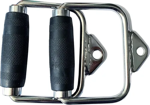 Miniatura 6 de LAT - Barra de tracción para entrenamiento de fuerza, cuerda de tríceps con mango en D, barra de presión recta giratoria en forma de V