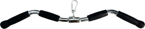 Miniatura 13 de Accesorio para máquina de cable LAT Barra de rizos desplegable Mancuerna giratoria, Accesorio de cable para múltiples ejercicios, Barra de presión