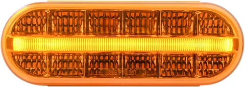 Miniatura 2 de GG Grand General 74850 Luz sellada (Oval Prime Spyder Amber 14 LED)