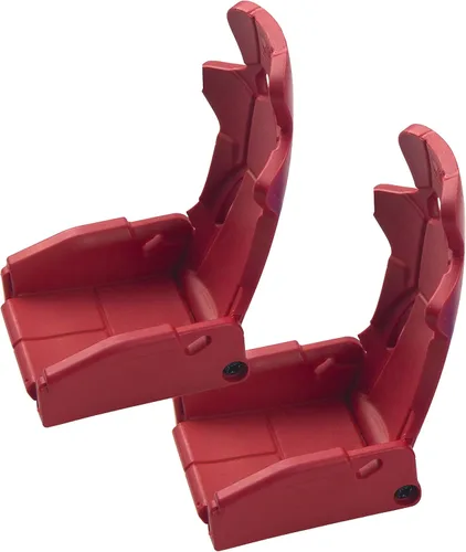 2 piezas Vgoohobby de plástico RC juguete asiento de coche simulación RC silla oruga accesorios compatibles con Traxxas TRX-4 Axial SCX10 90046 Rojo