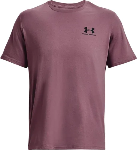 Miniatura 4 de Under Armour - Camiseta de manga corta para hombre, estilo deportivo, con estampado en el pecho al lado izquierdo