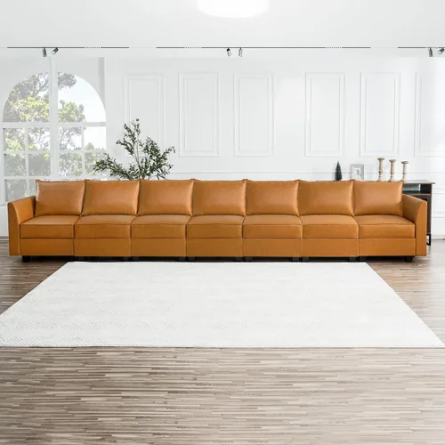 Naomi Home Elizabeth - Sofá modular modular convertible en forma de U con diván de gran tamaño, para sala de estar grande, sofá seccional en forma
