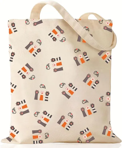 Miniatura 14 de Andeiltech Bolsa de lona para mujer, bolsa de viaje estética, bolsa de hombro reutilizable, regalo de cumpleaños para mamá Flor Mamá