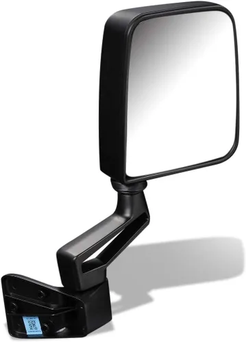 Miniatura 16 de DNA Motoring OEM-MR-CH1320271 Ajuste manual de estilo de fábrica con espejo lateral izquierdo de vidrio calentado compatible con Wrangler 07-18