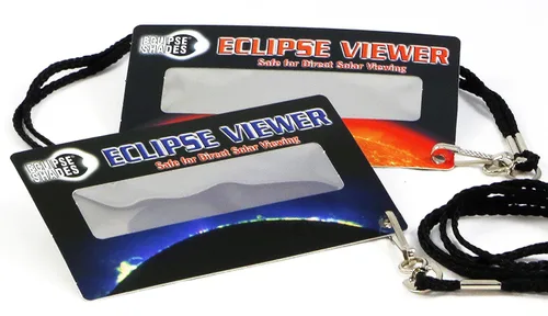 Miniatura 6 de Arco Iris Symphony Eclipse Solar Visor para visión directa solar, Paquete de 10 Naranja