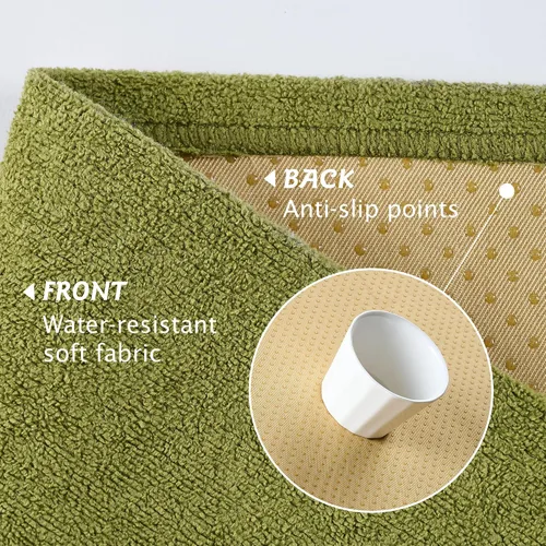 Miniatura 4 de PuTian Funda de sofá 100% impermeable para perros, antiarañazos, lavable, antideslizante, manta de funda de 2 cojines para sofá silla reclinable