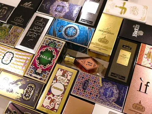 Miniatura 5 de Maison d'Orient HASNA - Aceites de perfume para mujer, 0.7 fl oz, sin alcohol, perfumes árabes para mujer, feromonas roll-on para mujer