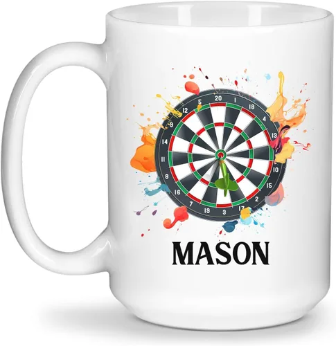 Miniatura 8 de Tazas personalizadas de gran fútbol americano, Personalizado elegir nombre taza de café de fútbol americano, Taza de té de fútbol personalizado