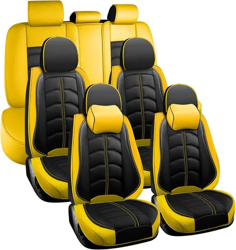 Miniatura 11 de Funda de asiento de auto de 7 asientos para Nissan Pathfinder 2003-2025, fundas de asiento duraderas, resistentes al desgaste, impermeables