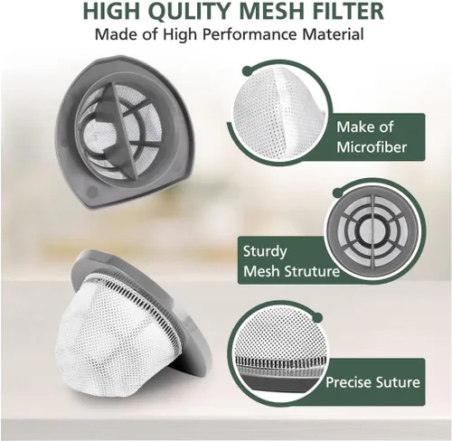 Miniatura 4 de XIBANY Piezas de repuesto Filtro HEPA compatible con Bissell 2033 20331 20333 20339 Accesorios de aspiradora Filtros de aspiradora