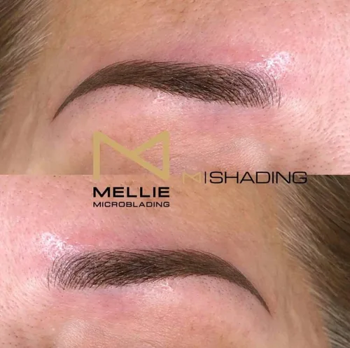 Miniatura 7 de M Ellie Microblading Pigmento – Marrón medio 0.3 fl oz/0.35 fl oz Grado médico Sin mezcla Larga duración para profesionales suministros