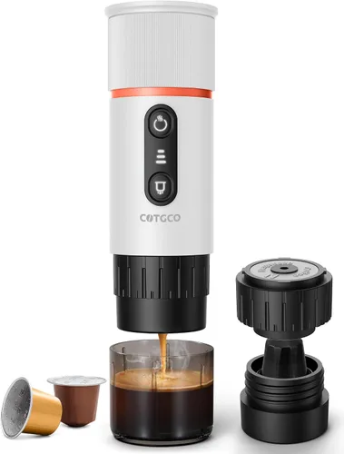 Miniatura 8 de cafetera espresso portátil (negro)