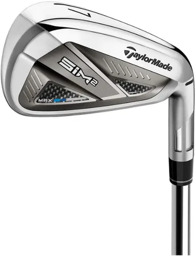 Miniatura 7 de TaylorMade Palos de golf SIM2 Max para hombres, Acero