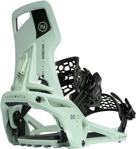 Miniatura 16 de Nidecker Supermatic Snowboard First Universal, Doble Entrada, Fijación Automática - Cómoda y Confiable como una Fijación Regular de Dos Correas