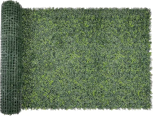 Miniatura 10 de Bybeton Pantalla de Cerca de Privacidad de Hiedra Artificial - 40" X 80" Anti-UV Hojas Falsas Enredaderas - Privacidad para Patio Balcón, Jardín