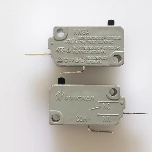 Miniatura 4 de KW3A 16A 250V Microinterruptor de la puerta del horno normalmente abierto (1 unids)
