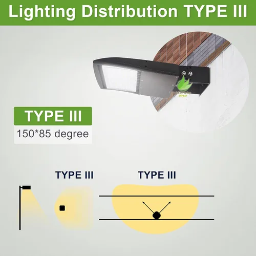 Miniatura 7 de Luces LED de poste de estacionamiento de 100 W, sensor de fotocélula del atardecer al amanecer, protección contra sobretensiones integrada, 1-10 V