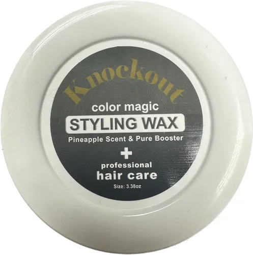 Miniatura 5 de Knockout Color Magic Hair Styling Wax (01 Charcoal)