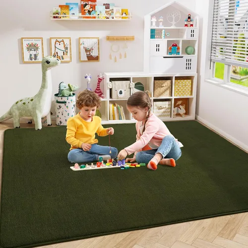 Miniatura 142 de Amearea Alfombras modernas para dormitorio, sala de estar, alfombra de espuma viscoelástica gruesa de 4 x 6 pies, alfombra de espuma viscoelástica