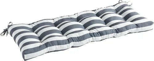 Miniatura 38 de Greendale Home Fashions Cojín de banco para exteriores de 51 pulgadas, Adobe Stripe
