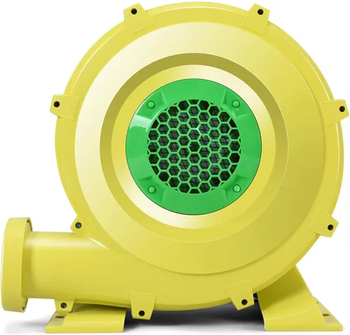 Miniatura 10 de HONEY JOY Soplador de aire, soplador de casa de rebote de 480 vatios de 0.6 HP para inflables, castillo hinchable y toboganes, alambre y estacas