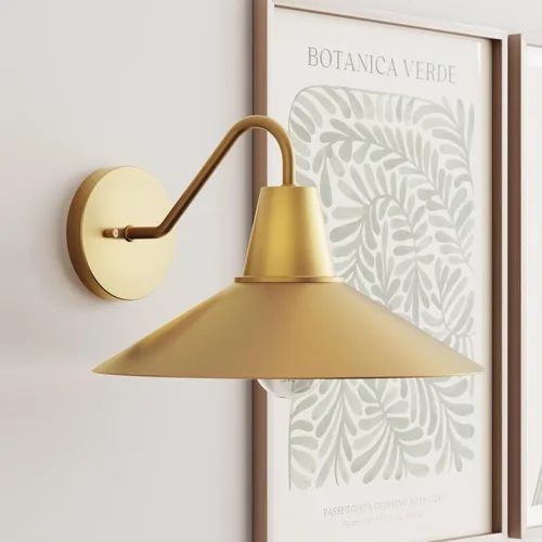Miniatura 19 de Nathan James Celeste - Lámpara de pared de ratán, moderna lámpara de pared para casa de campo, lámpara de lectura para mesita de noche con pantalla