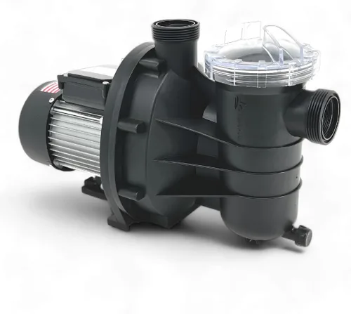 Miniatura 8 de FibroPool ABG033 Bomba de piscina sobre el suelo de 0.33 HP - 2700 GPH, 120V - Colador de tapa transparente, adaptadores de manguera y cinta de PTFE