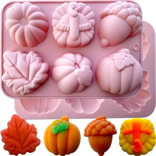 Miniatura 9 de Paquete de 3 moldes de silicona para chocolate de Navidad, molde de hornear de Navidad, copo de nieve, árbol de Navidad, muñeco de nieve, hombre