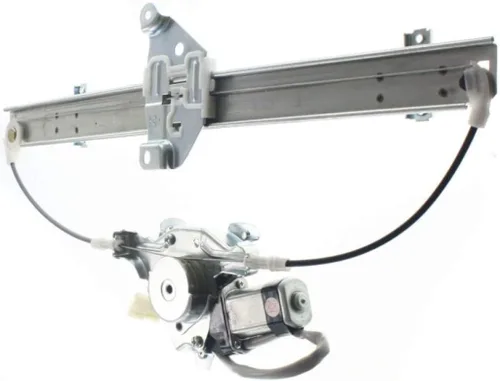 Miniatura 3 de Para Nissan Pickup Elevalunas 1987-1997 lado del conductor delantero Potencia con motor NI1350104 8072101G21