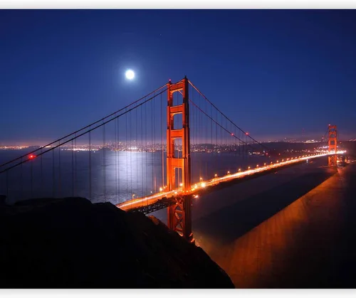 Miniatura 19 de artgeist Mural de pared Puente 79x61 in - XXL Papel pintado no tejido de vellón Decoración de pared Impresión fotográfica Imagen Diseño Decoración