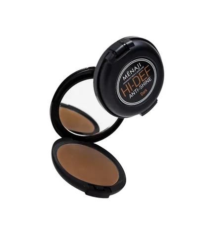 Miniatura 13 de Menaji HDPV Polvo antibrillo (bronce) Maquillaje facial antibrillo para hombres Polvo facial de alta definición Polvo facial agradable a