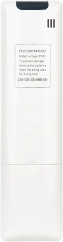 Miniatura 3 de RG10A (B2S)/BGEF Control remoto apto para aire acondicionado Midea RG10L1 (2HS)/BGEF