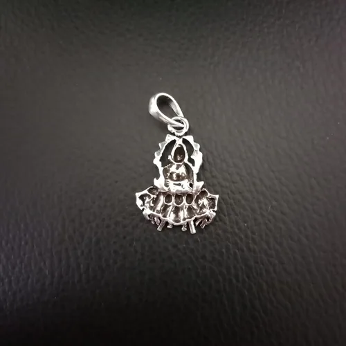 Miniatura 4 de Sun pendant, Sterling silver Surya, Indian God Silver, silver charm 925, Surya Pendant