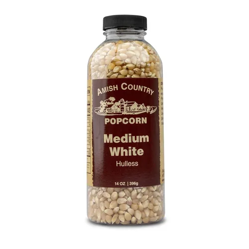 Miniatura 11 de Amish Country Popcorn Bolsa de 1 libra Granos de palomitas de maíz blancos medianos A la antigua, sin OGM y sin gluten