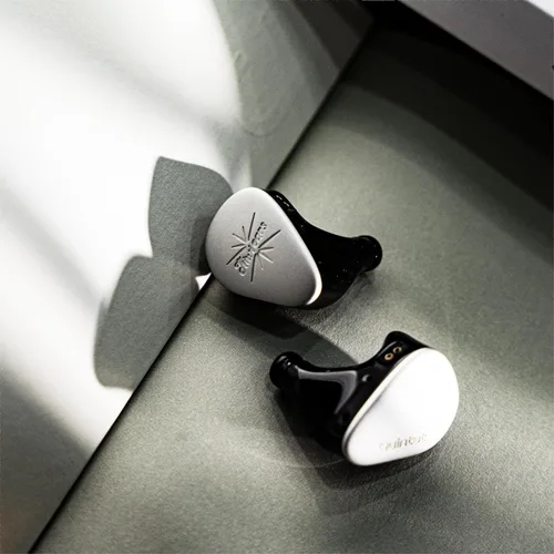 Miniatura 9 de Linsoul Kiwi Ears Quinteto in Ear Monitor, 1DD + 2BA + 1 Planar + 1 PZT Hybrid Driver Earphone, con cable OFC chapado en plata desmontable, placa