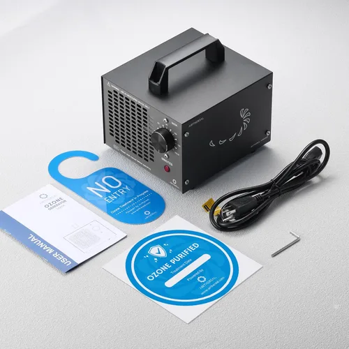 Miniatura 9 de Airthereal MA5K - Generador de ozono para el hogar, eliminador de olores ionizador de aire de ozono con temporizador de 120 minutos, diseño ligero