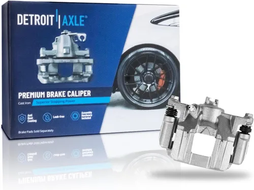 Miniatura 32 de Detroit Axle - Pinza de freno trasera izquierda para Chevrolet Equinox Captiva Sport GMC Terrain Saturn Vue Pontiac Torrent Pinza de freno lateral