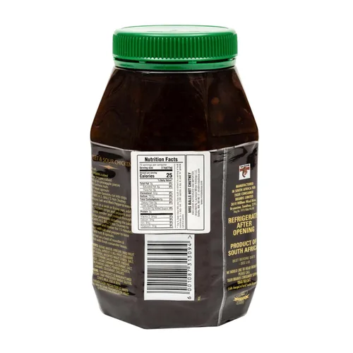 Miniatura 2 de Mrs Balls HOT Chutney 2.4 lbs Frasco de plástico de boca ancha importado de Sudáfrica